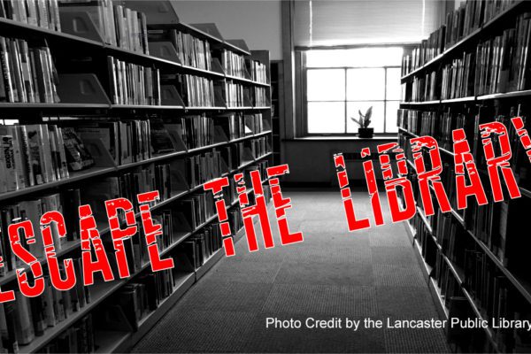 "Escape the Library," one of many digital escape room ideas for libraries