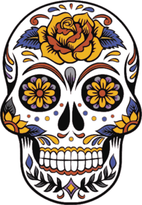 Day of the Dead skull